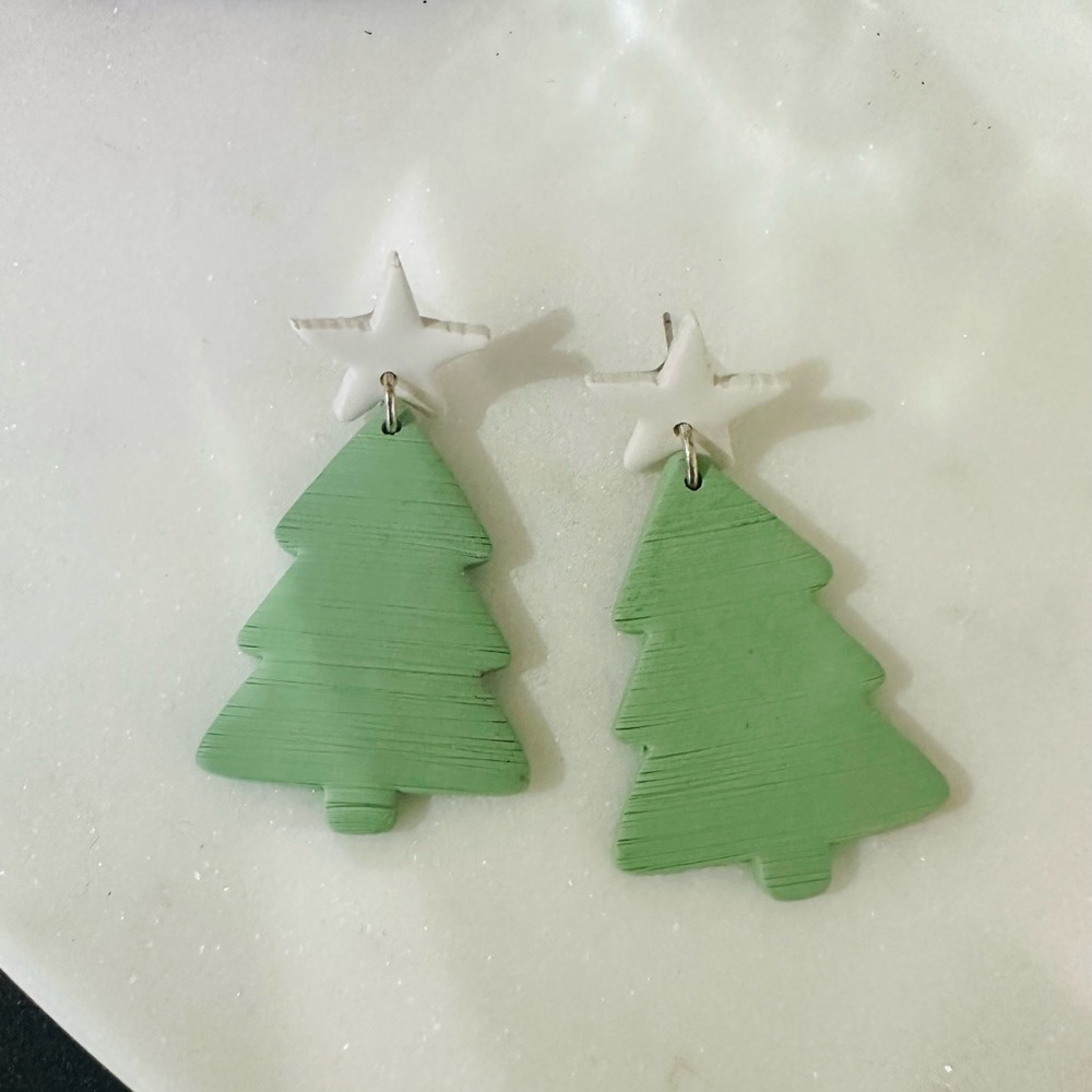 Christmas Tree earrings